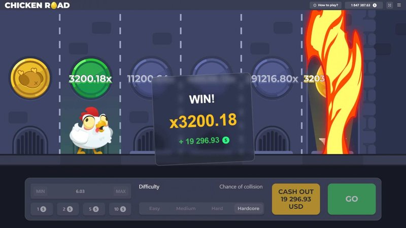 Image: Découvrez le Jeu de Pari Sensationnel sur l'Autre Route : Chicken Road