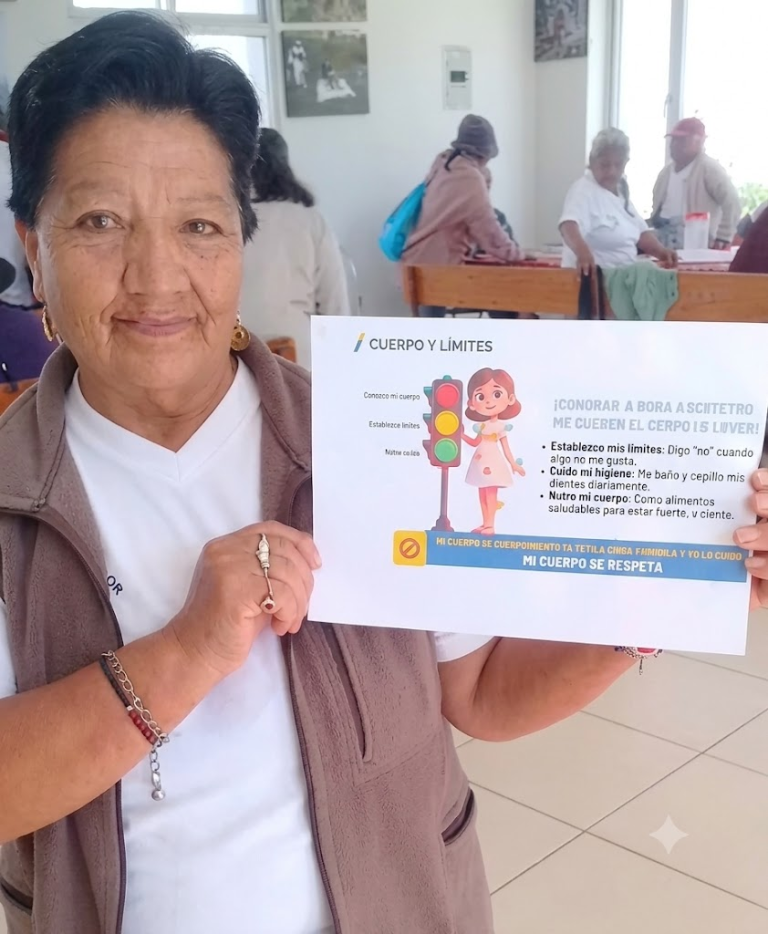 Taller «Acompañemos y Protejamos»: Fortaleciendo el Rol del Adulto Mayor